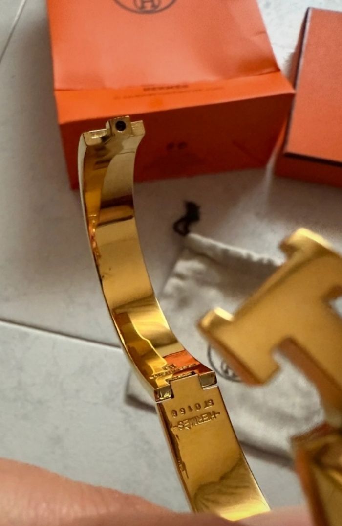 Bracelet Hermès clic H en PM neuf - photo numéro 5