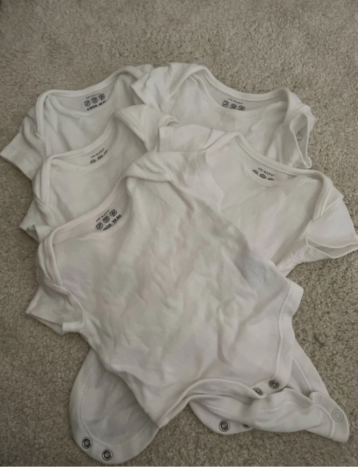 Lot de 6 body Primark - photo numéro 3