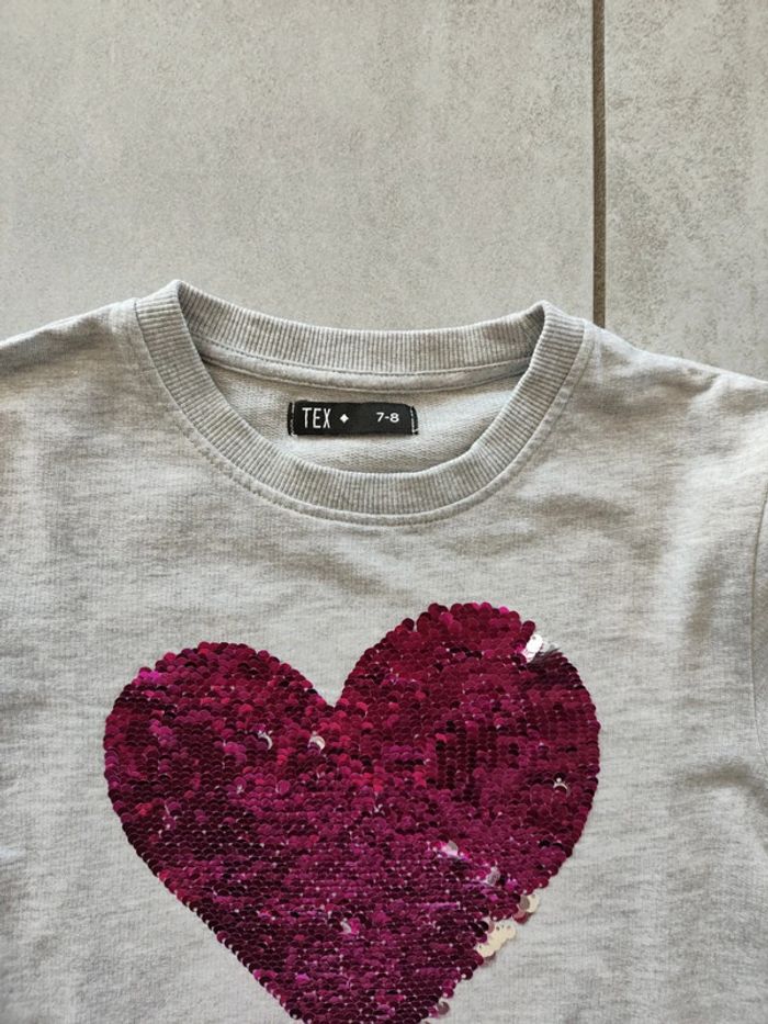 Robe avec coeur paillettes - photo numéro 4