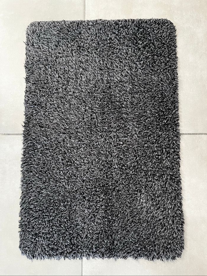 Tapis paillasson noir super absorbant 70x45cm 5FIVE
