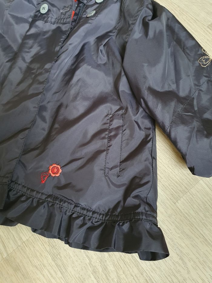 Veste/parka imperméable mi-saison-taille 9 mois - photo numéro 5