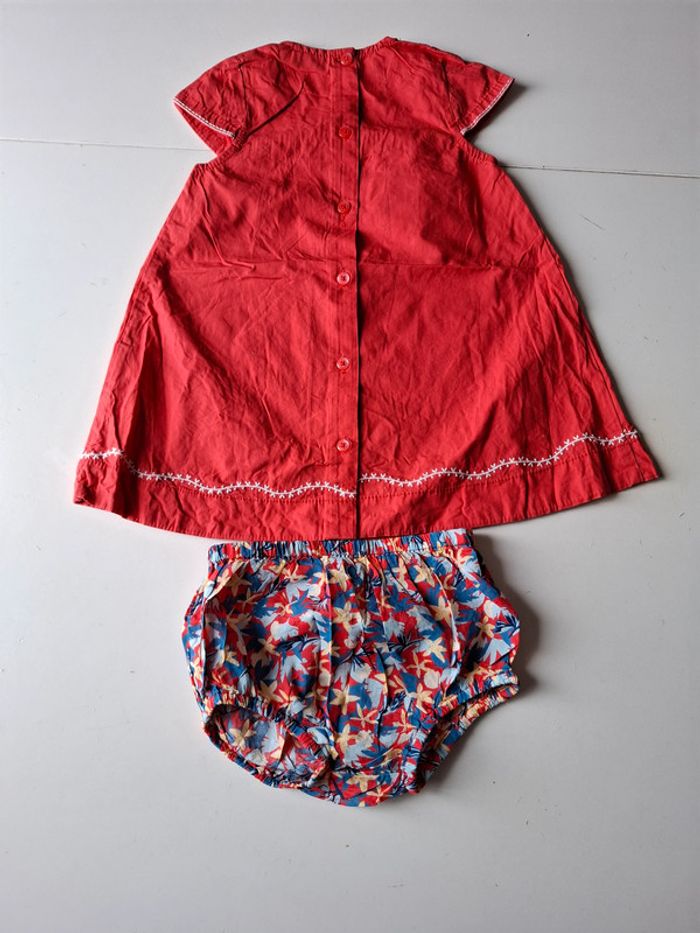 Robe + culotte Sergent Major taille 12 mois - photo numéro 3