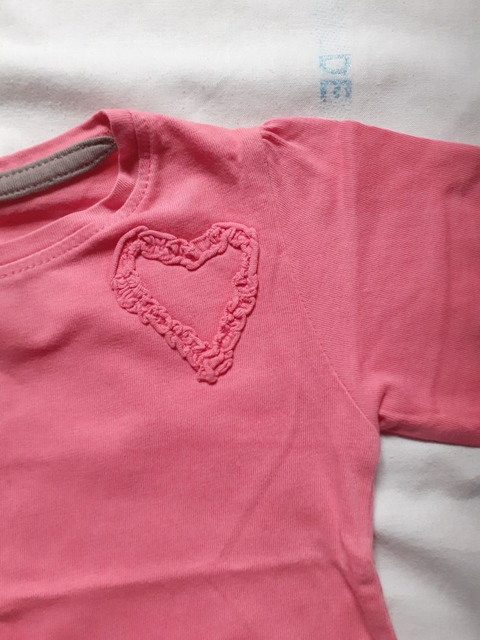 Sweet rose motif cœur en relief - photo numéro 2