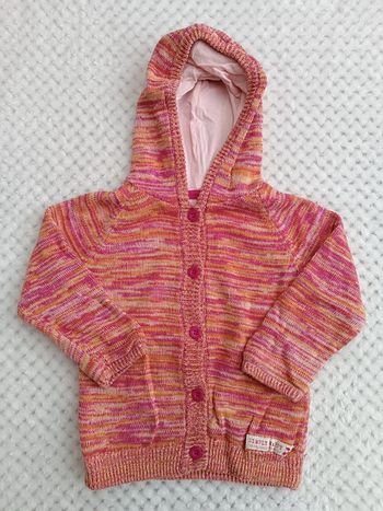 🔸Adorable gilet coloré Mon Cœur – 6 mois 🔸