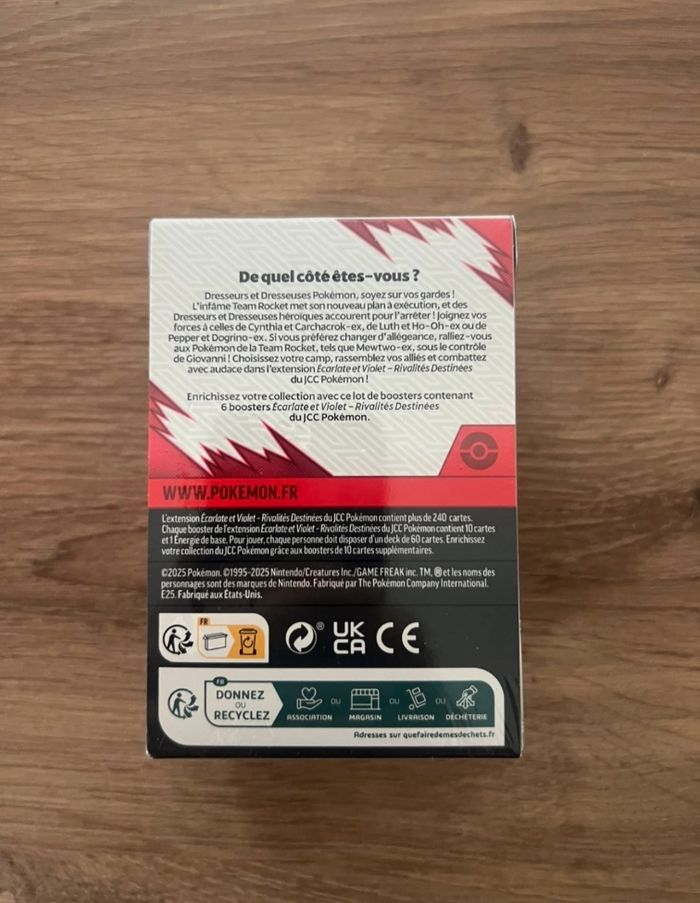 Bundle Pokémon Ev10 Rivalités destinée - photo numéro 2