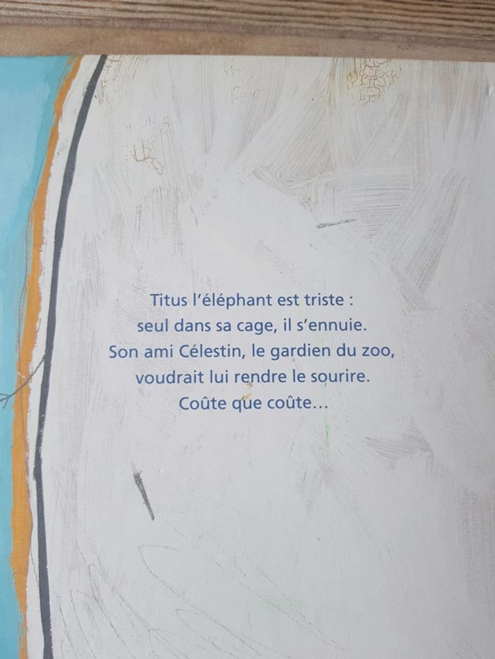 Livre Titus l'éléphant Barroux Tillard - photo numéro 2