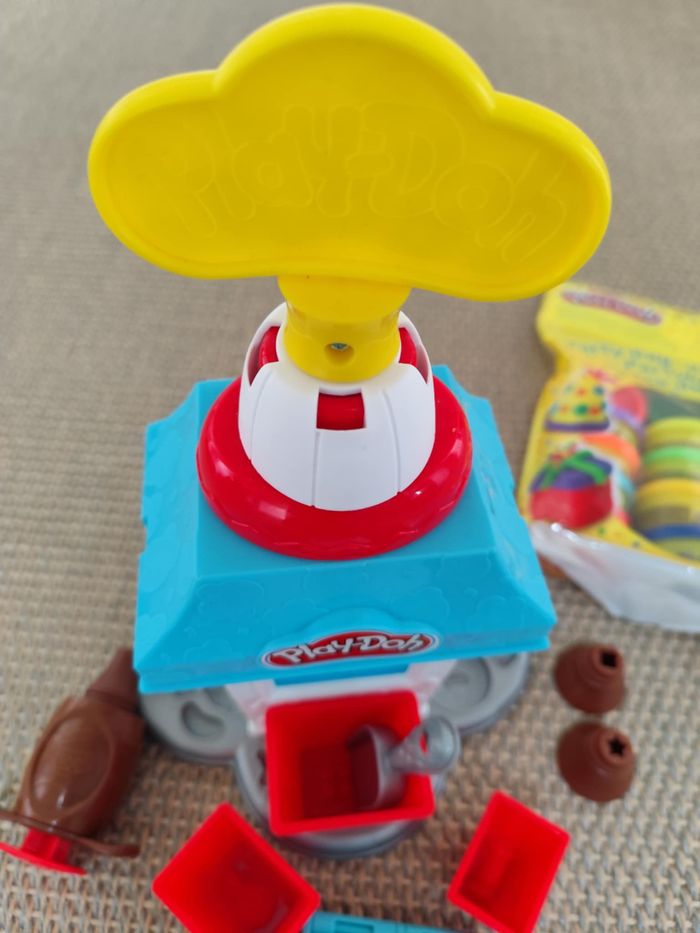 La machine à pop-corn de Play-Doh Kitchen , TBE + pâte à modeler neuve - photo numéro 4