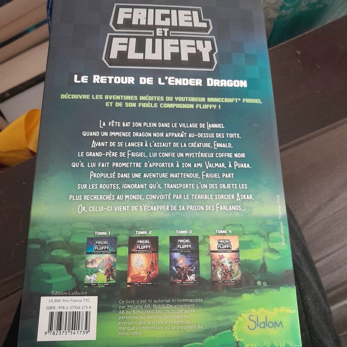 Livre Frigiel et Fluffy / Le retour de l'enfer Dragon - photo numéro 2