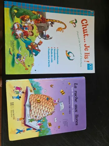 Lot livres ce1 la ruche aux livres et chute je lis