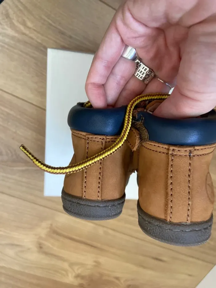 Chaussure cuir bébé  20 - photo numéro 3