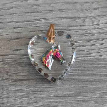 Pendentif en verre