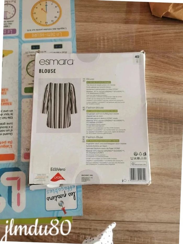 Jolie haut manches 3/4 taille 40 - photo numéro 5