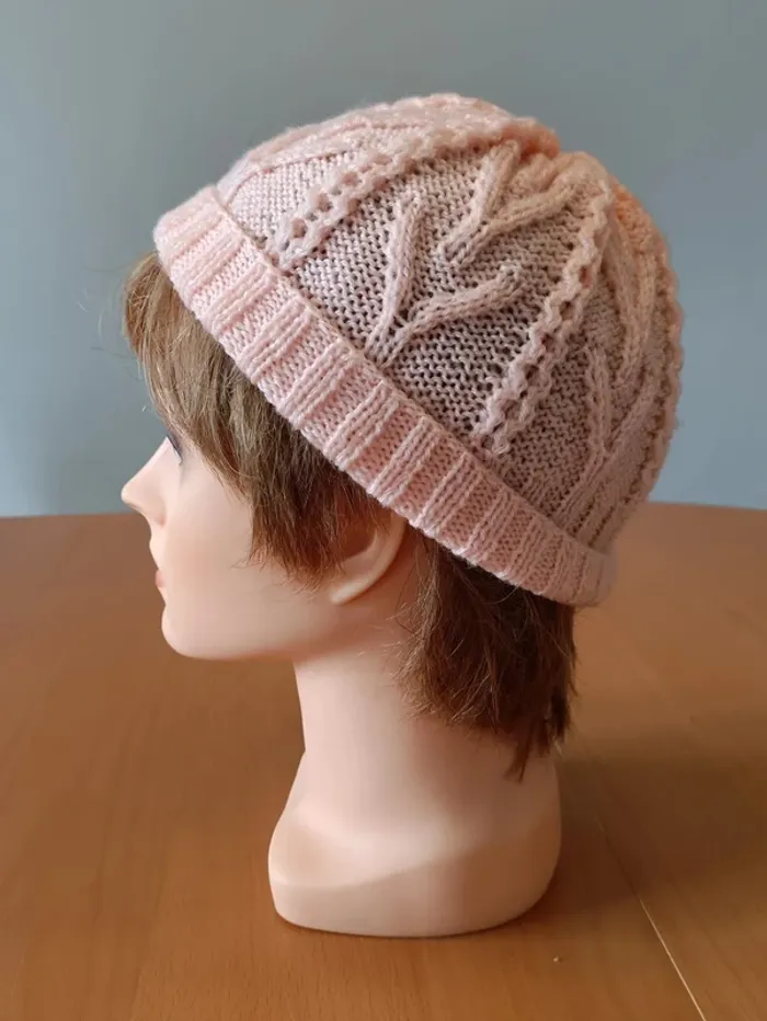 bonnet en laine fille 8 - 10 ans - photo numéro 2