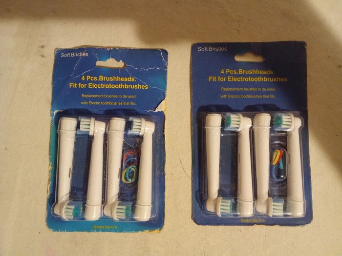 Tête de brosse à dents