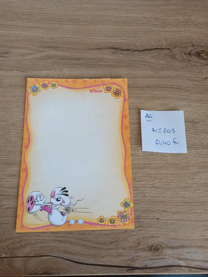 Feuille Diddl A6 203 0,40€