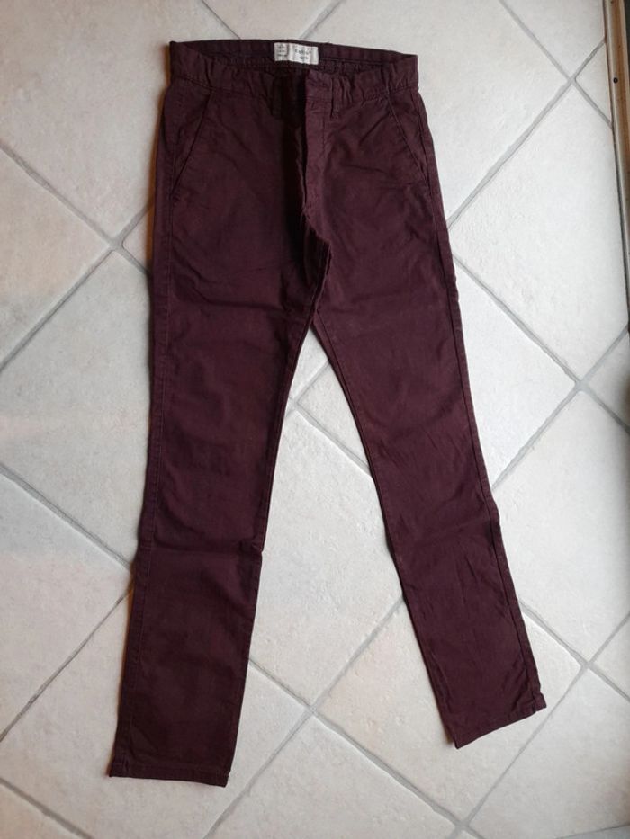 Pantalon bordeau