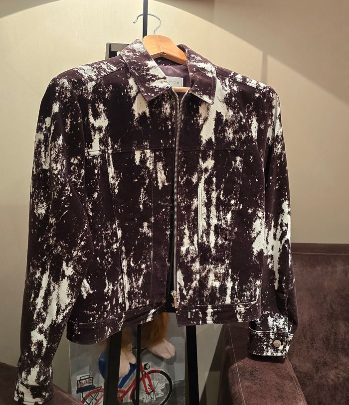 Veste femme marron/blanc - photo numéro 4