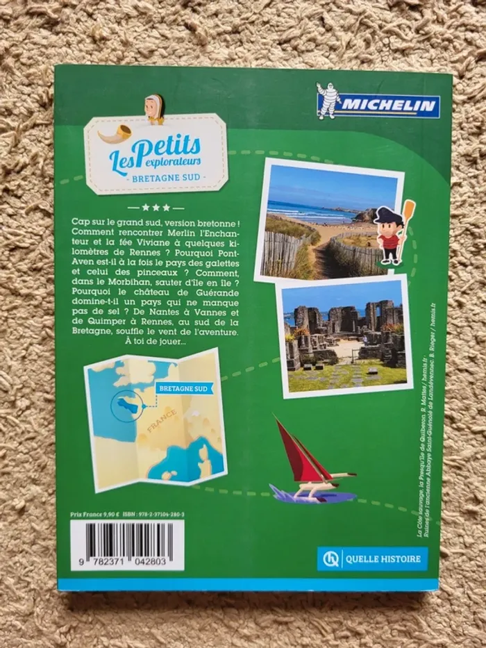 Guide Michelin "Les petits explorateurs, Bretagne Sud" - Neuf - photo numéro 2