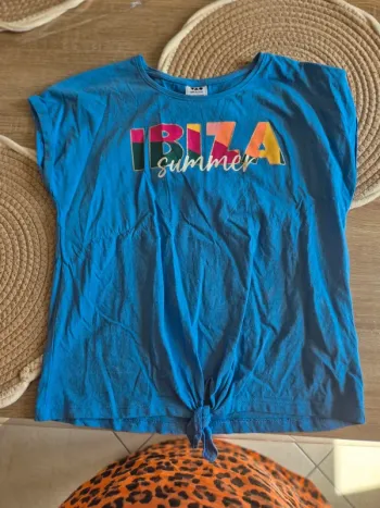 T shirt bleu