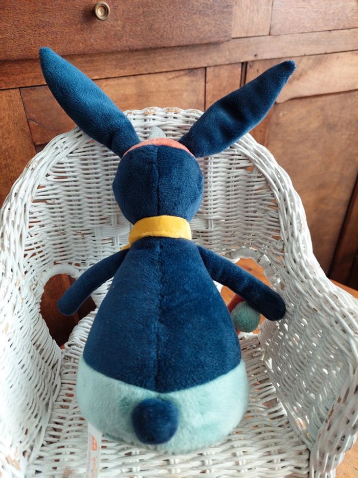 Peluche doudou Gabin le lapin Ebulobo - photo numéro 3