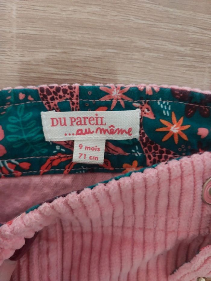 Robe velours 9 mois - photo numéro 2