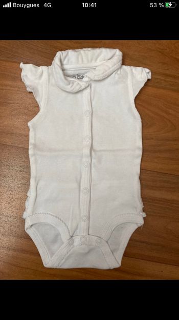Body Kitchoun Kiabi 3 mois