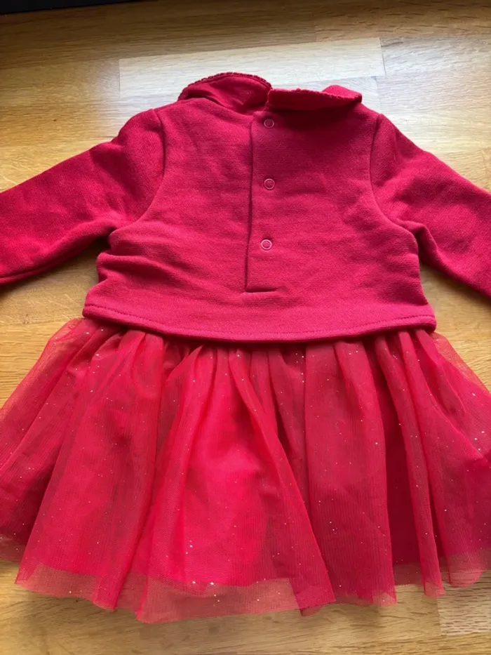 Belle robe de Noël Vertbaudet 6 mois - photo numéro 4