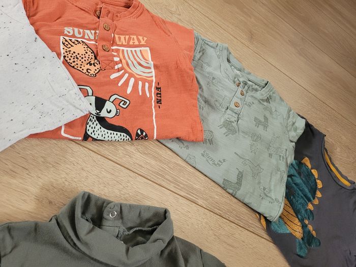 Lot t-shirts manches longues - photo numéro 3