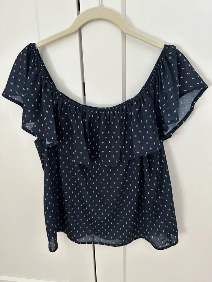 Blouse à volant