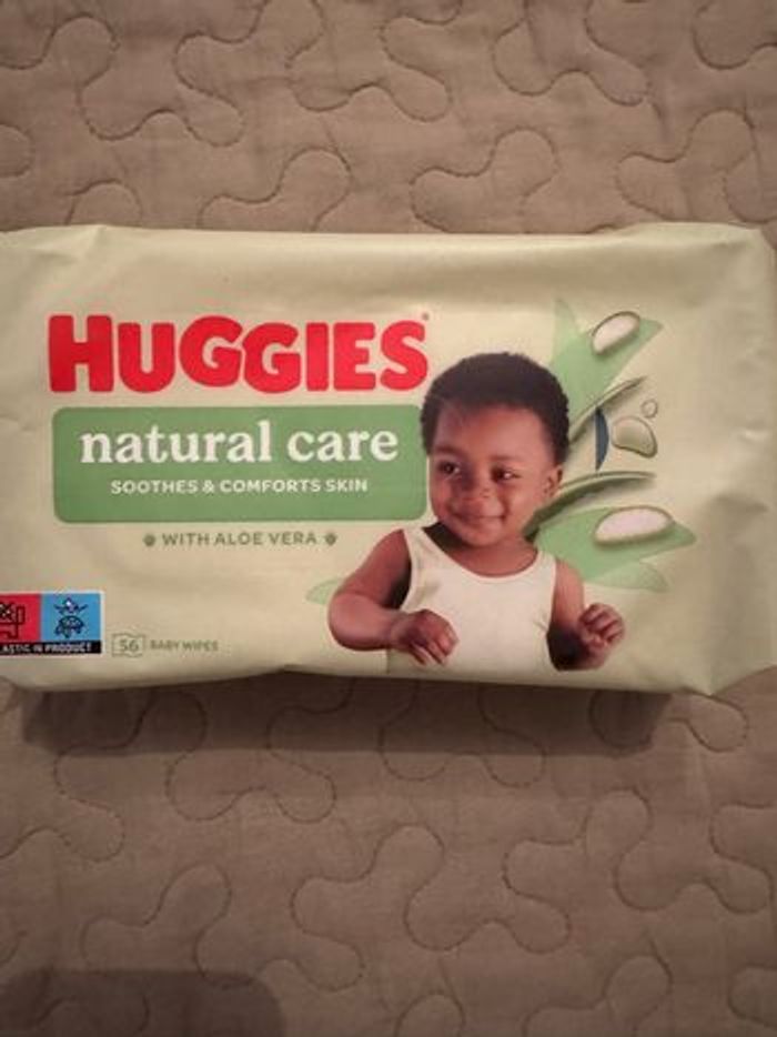 Lingettes Huggies Natural. Care Aloe Vera - photo numéro 3