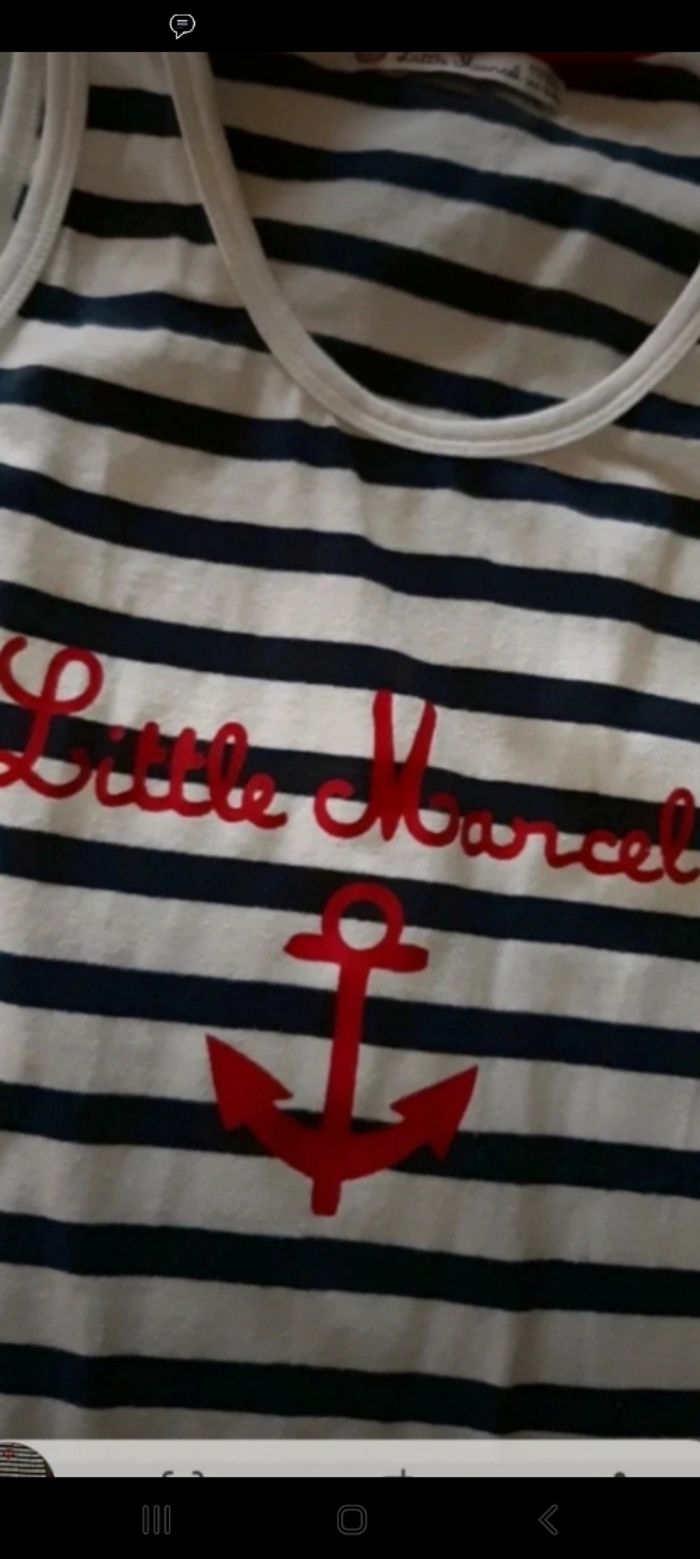 Robe debardeur marinière Little Marcel - photo numéro 2