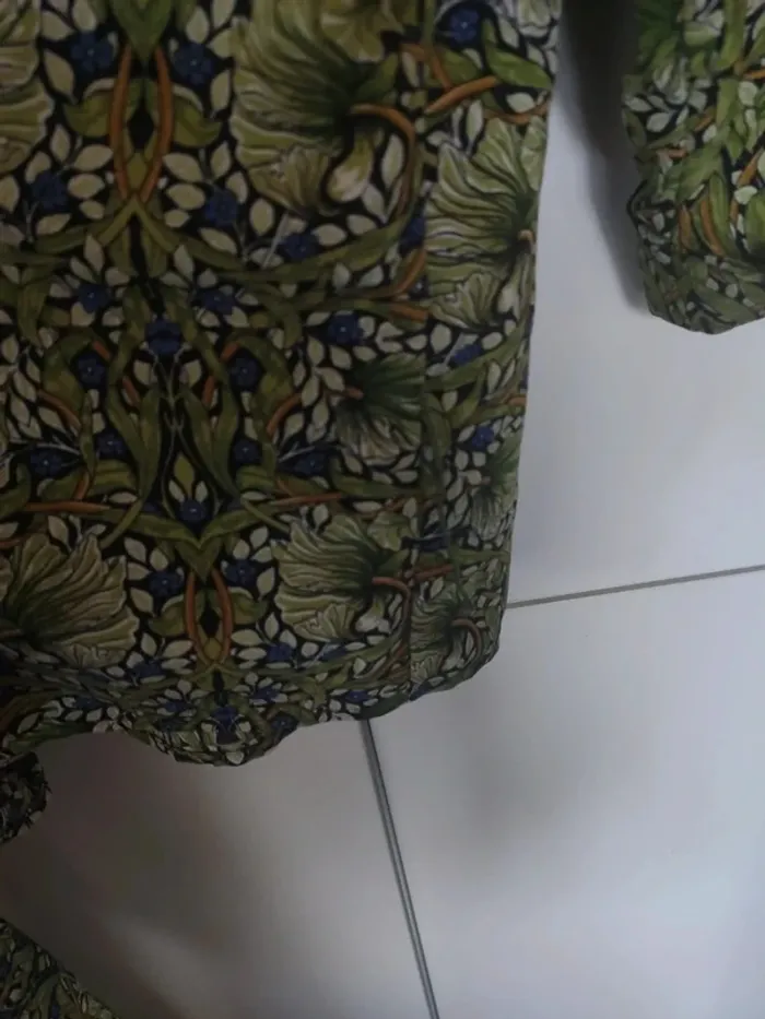 Mango chemisier cache coeur S - photo numéro 6