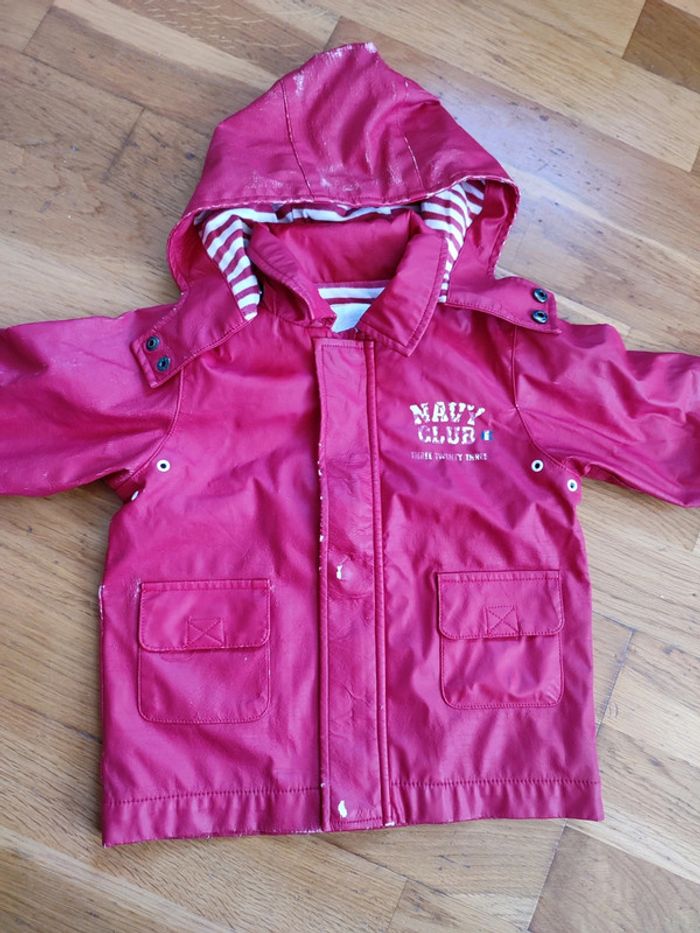Imperméable mixte 18 mois