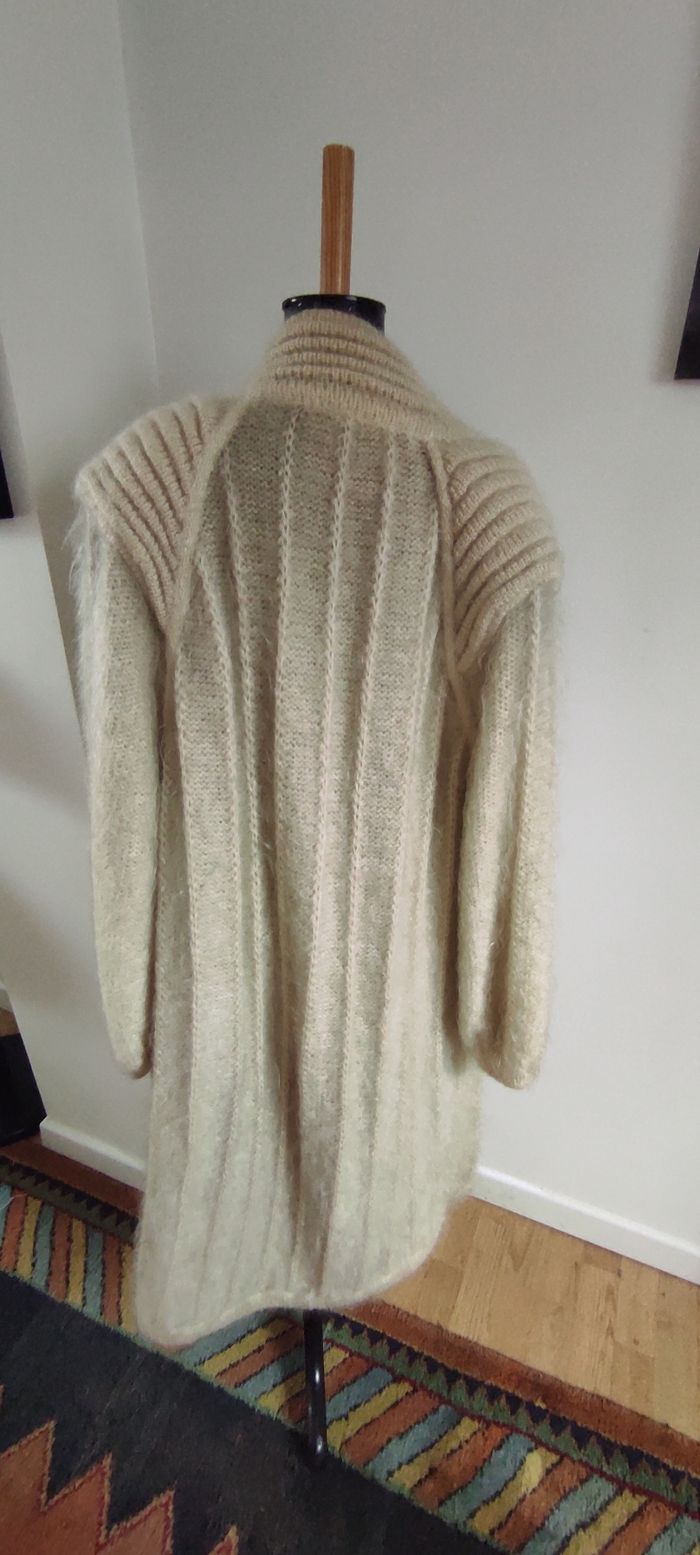 Manteau laine et mohair