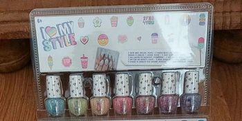 Lot 7 vernis paillettes