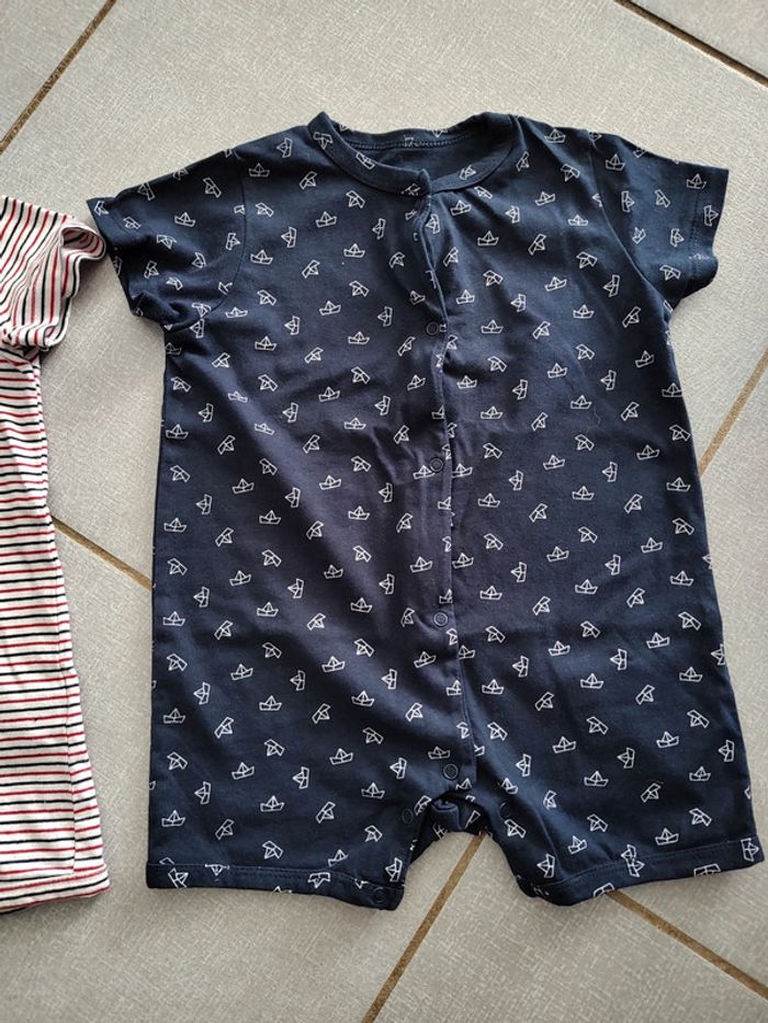 Lot de 2 combishorts Vertbaudet T.12 M - photo numéro 3