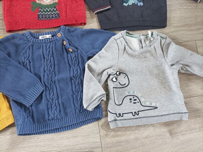 Lot 6 pulls hiver 2 ans - photo numéro 3