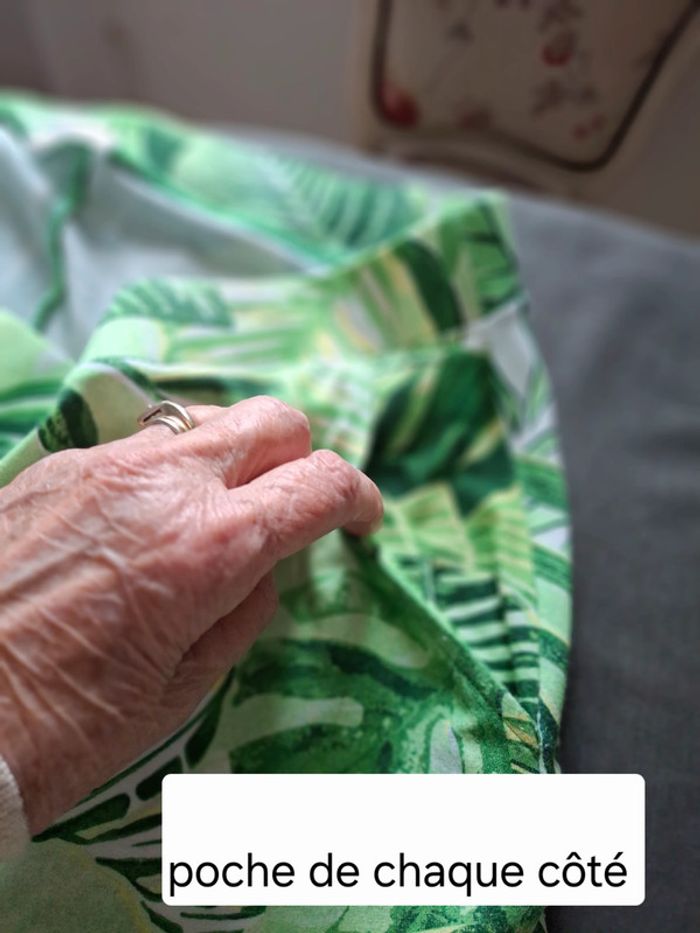 Jupe culotte par Gerry Weber , polyester, étiquette retirée verfiez vos mesures - photo numéro 6