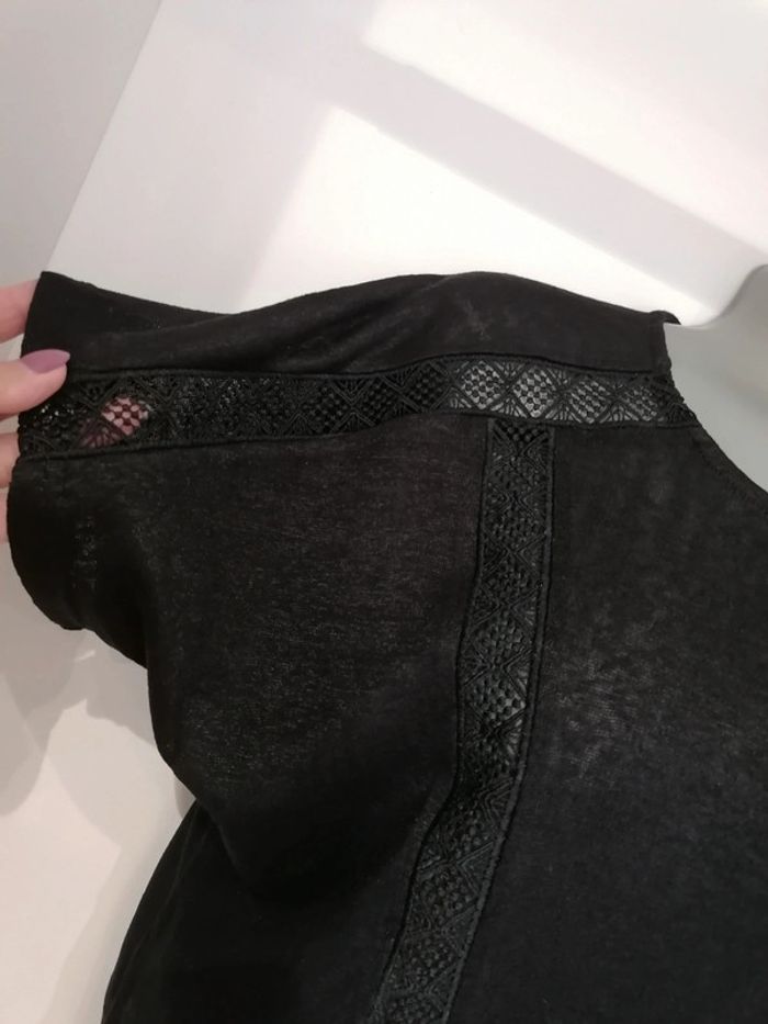 Haut noir MNG S - photo numéro 4