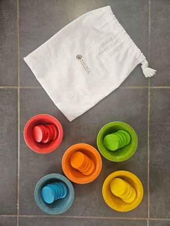 Tri de jetons Montessori