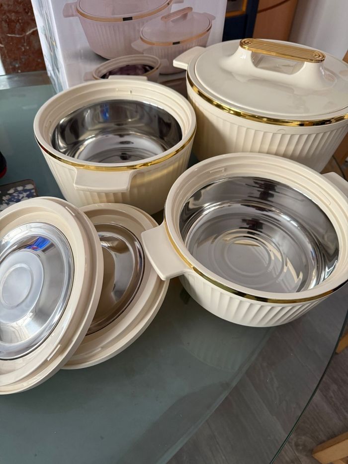 Thermos alimentaire  3 pièces - photo numéro 3