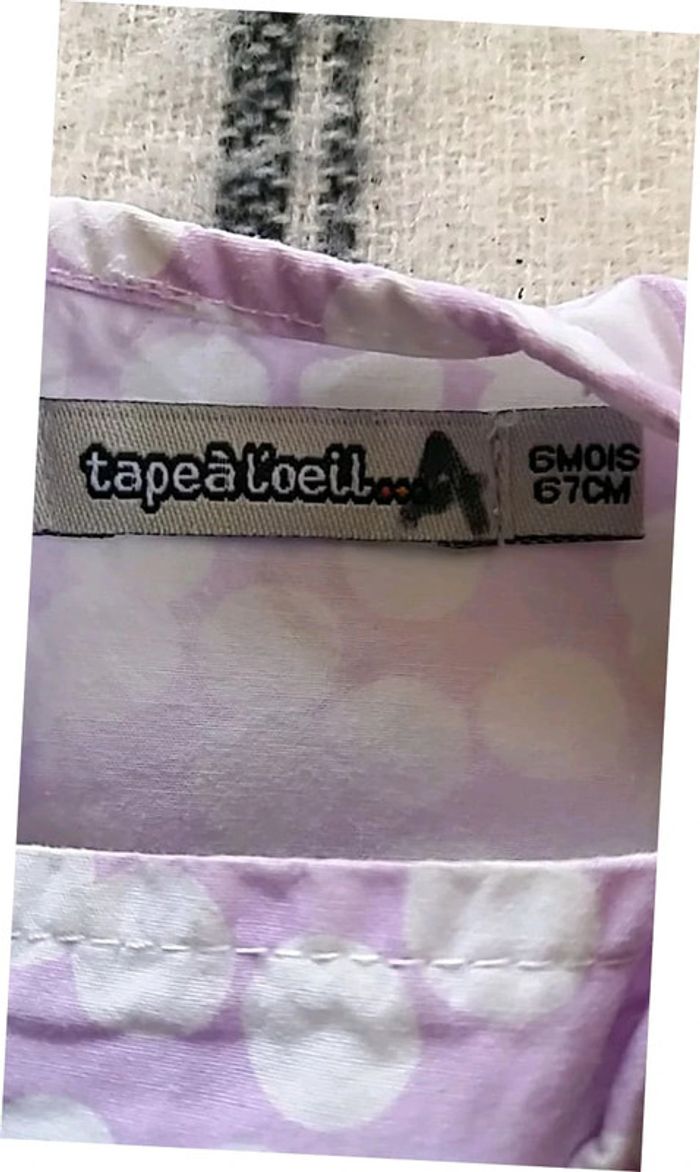 Robe fille taille 6 mois - photo numéro 2