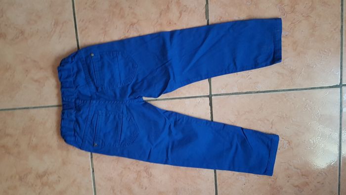 Pantalon été garçon 5 ans (104) bleu Palomino - photo numéro 6