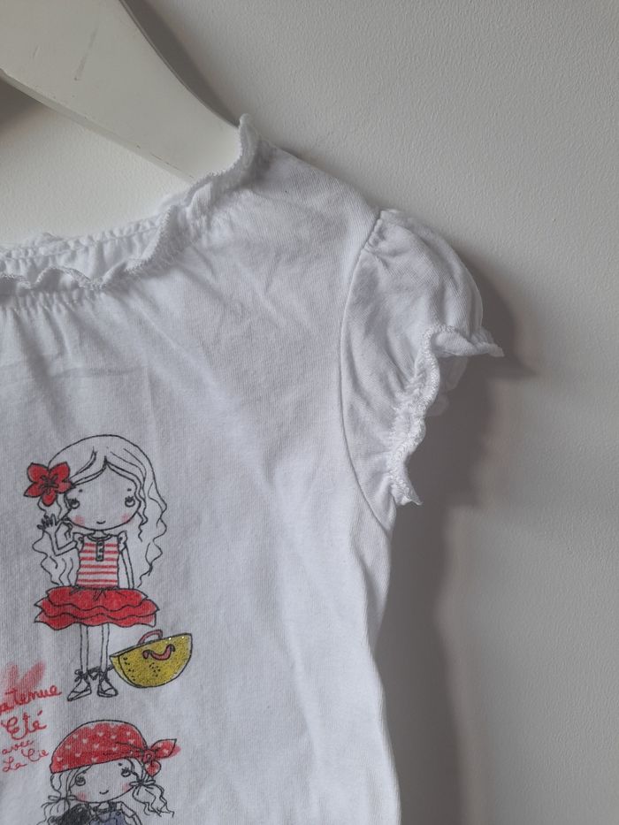 Tee-shirt blanc 18 mois La compagnie des petits - photo numéro 6