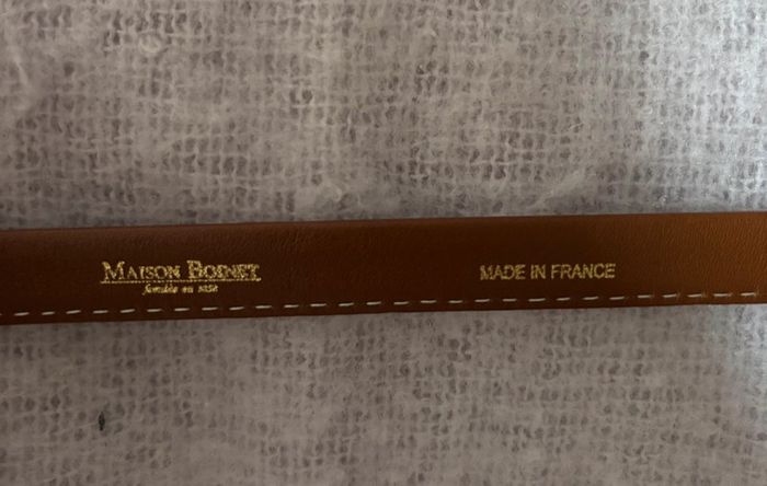 Ceinture en cuir Maison Boinet - photo numéro 5