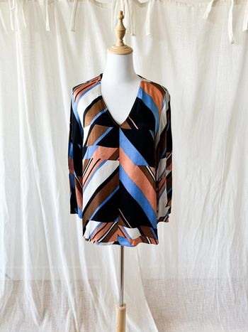 Blouse Massimo Dutti 100% Soie