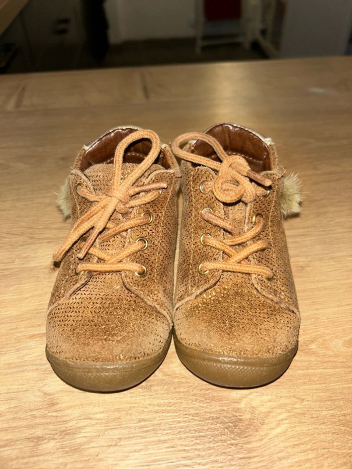 Basket bottines Bellamy en cuir - photo numéro 2
