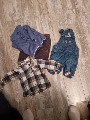 Lot 4 vêtements #orianablgarcon3mois