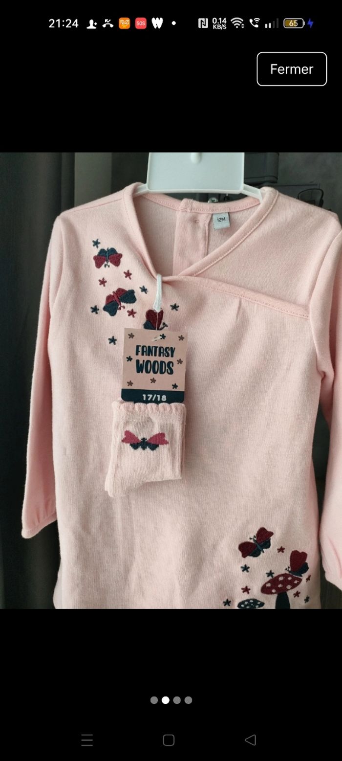 Ensemble pour bébé neuf avec étiquettes - photo numéro 2