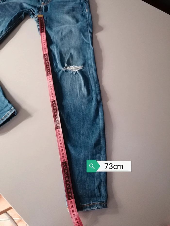 Jeans bershka Denim Eur36 mex 26 femme ado - photo numéro 10